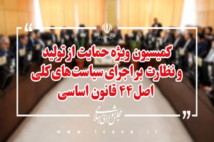 گام‌های نظارتی کمیسیون ویژه برای حمایت از تولید بررسی می‌شود