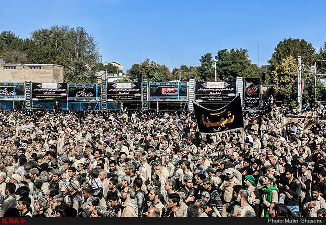 آیین گل مالی عاشورای حسینی در لرستان