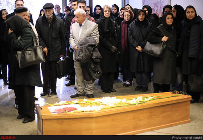 تشییع پیکر ابوالحسن نجفی 