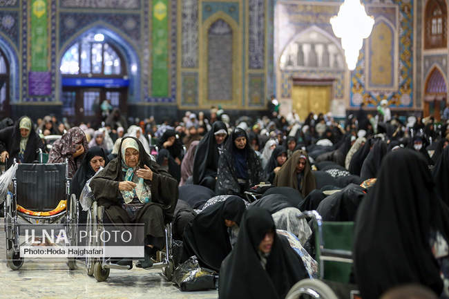 حال و هوای حرم امام رضا