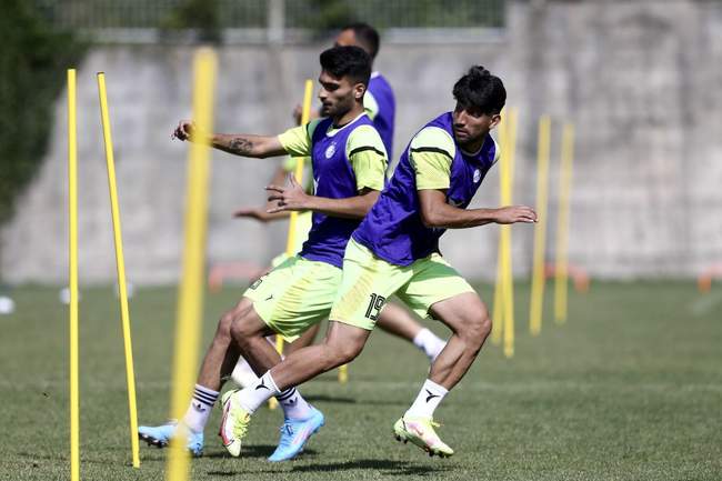 گزارش تصویری تمرین نوبت صبح استقلال در ترکیه