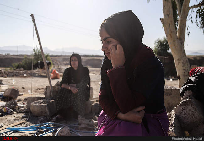 خسارات زلزله در روستاهای کرمانشاه