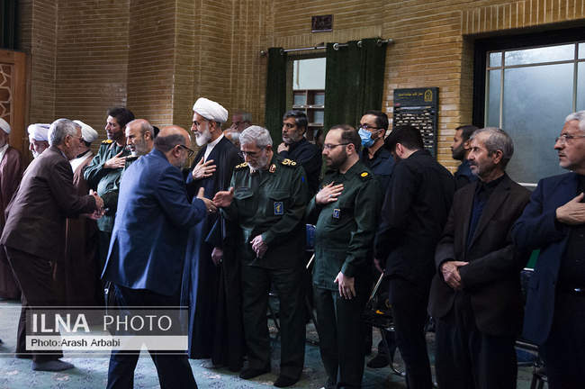 مراسم گرامیداشت شهدای کنسولگری ایران در دمشق