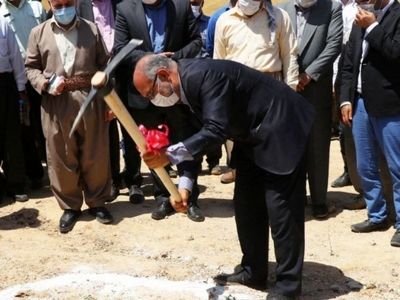 کلنگ اولین  کارخانه کنسانتره سنگ آهن در آذربایجان غربی به زمین زده شد