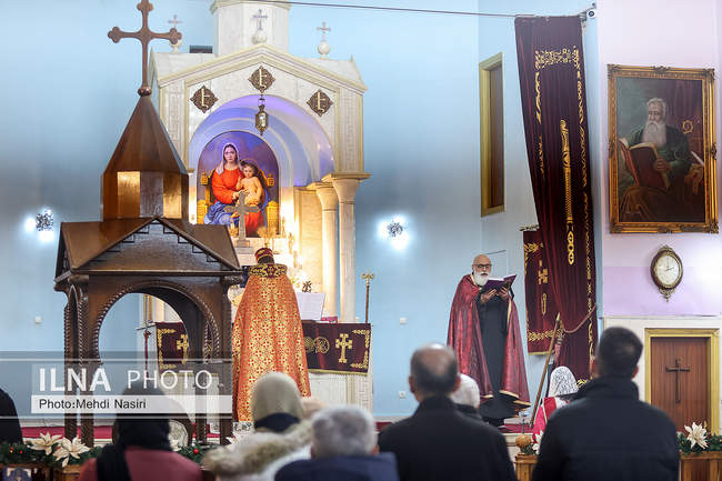 مراسم سال 2026 میلادی در کلیسای تارگمانچاتس مقدس 