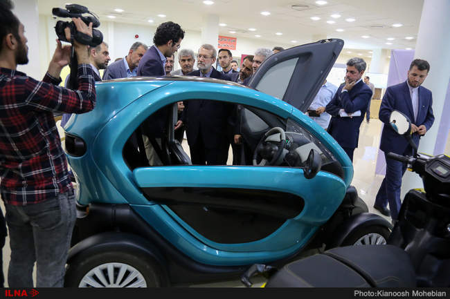 بازدید رئیس مجلس شورای اسلامی از پارک علم و فناوری پردیس