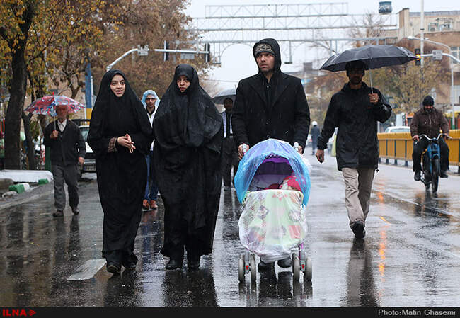 پیاده روی اربعین حسینی در تهران