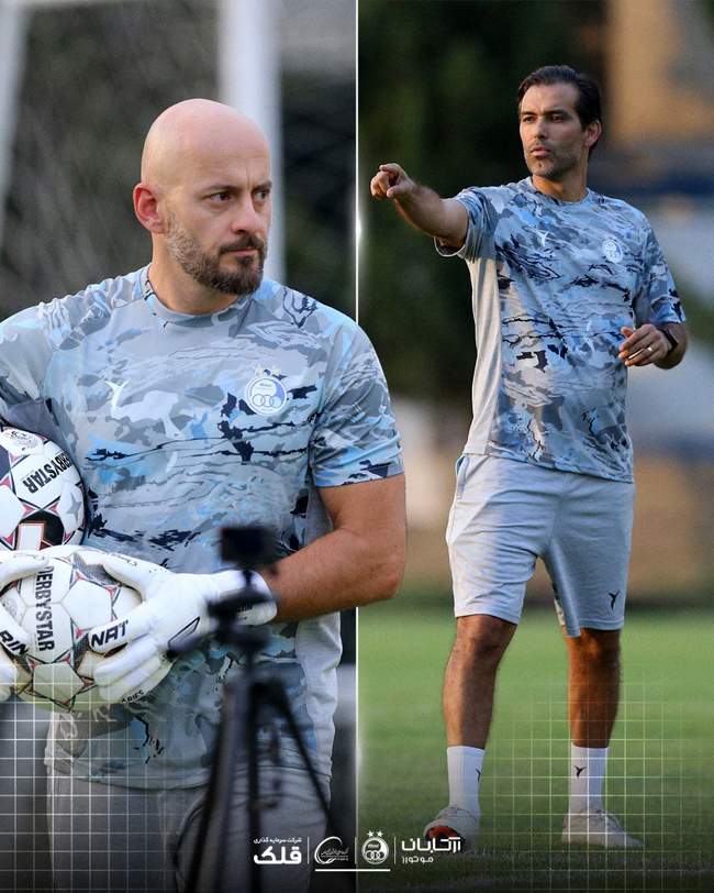 تصاویری از تمرین عصر امروز استقلال/ شاد و سرمست زیر نظر ساپینتو