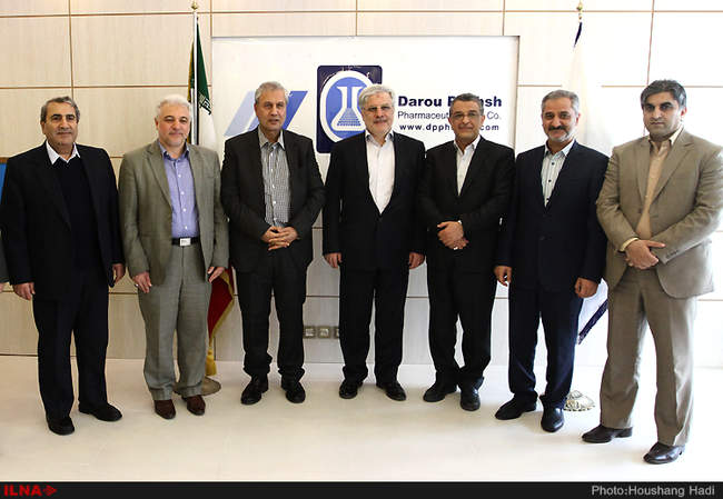 مراسم رونمایی از ۱۴ داروی جدید در کارخانجات دارویی داروپخش با حضور ع�