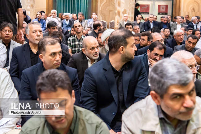 مراسم ختم همسر آقامحمدی