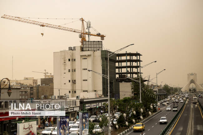 آلودگی هوای امروز تهران
