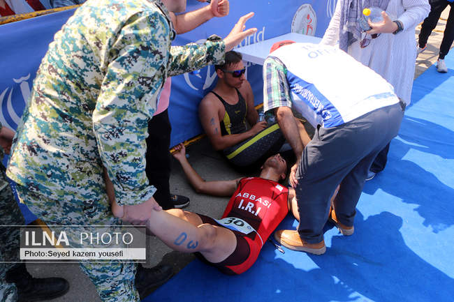 مسابقات ترای اتلون قهرمانی کشور در تبریز