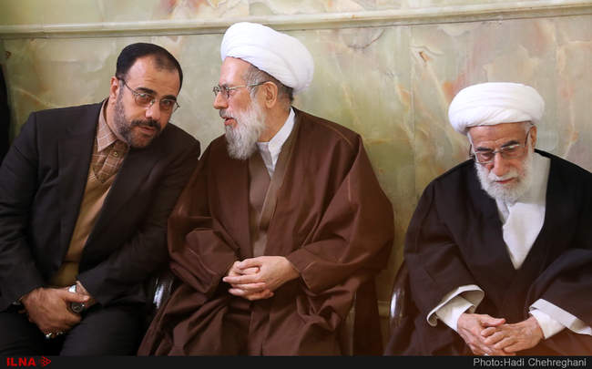 مراسم تشییع و تدفین آیت الله محمد مومن در قم