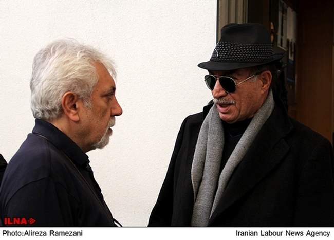 مراسم تشییع پیکر استاد دوبله کشور