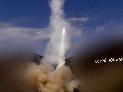 شلیک موشک «زلزال۱» به اردوگاه «خالد» واقع در استان تعز