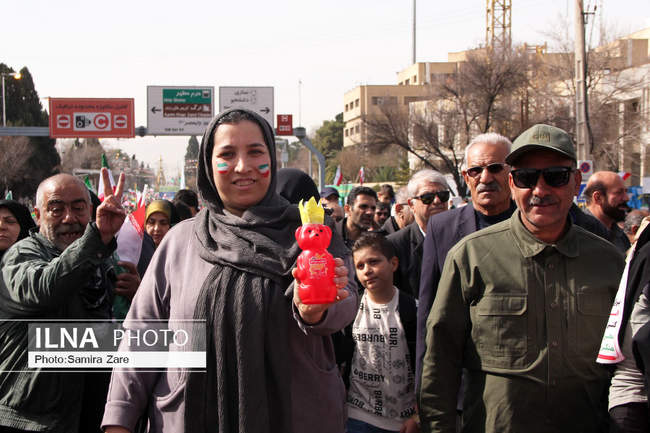 مراسم راهپیمایی ۲۲بهمن - شیراز