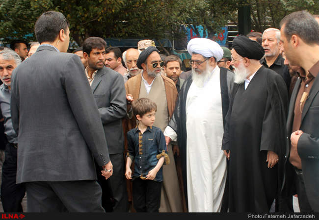 تشییع پیکر حجت‌الاسلام سید کاظم علم‌الهدی