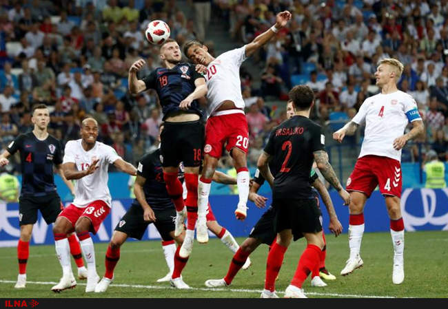 برتری تیم ملی کرواسی در برابر ملی دانمارک