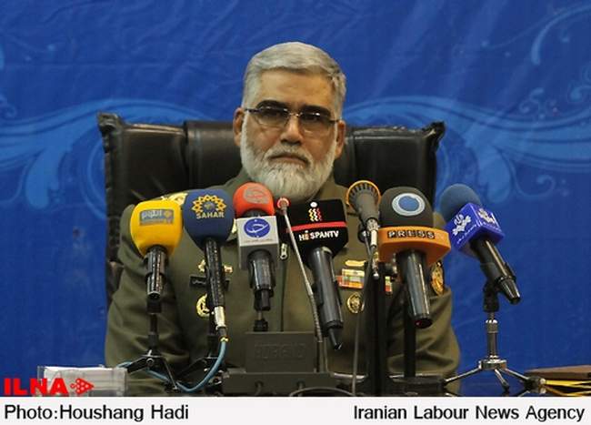 نشست خبری فرمانده نیروی زمینی ارتش