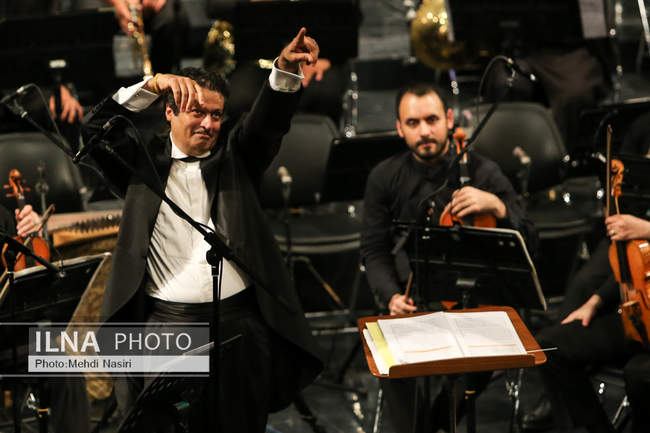 کنسرت ارکستر ملی ایران به رهبری آرش امینی