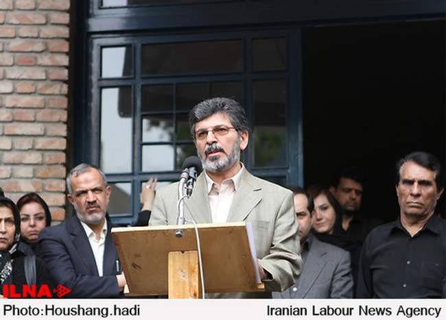 تشییع پیکر حسین پرتوی