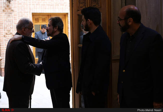 گزارش تصویری حضور مسئولان در مراسم ختم پدر بهرام قاسمی