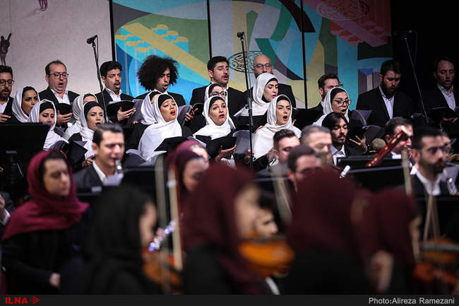 اولین روز جشنواره موسیقی فجر با اجرای ارکستر  ملی ایران