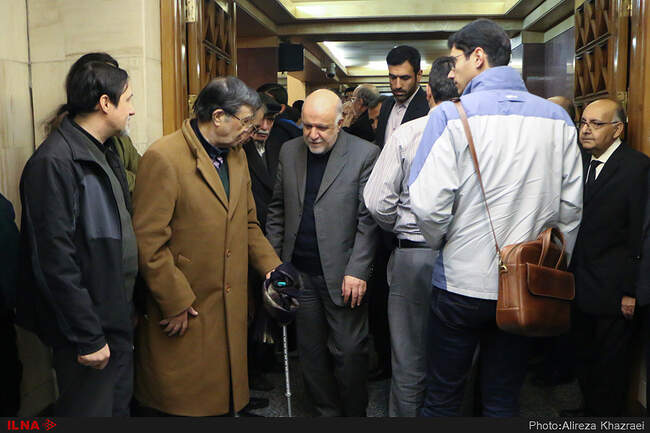 مراسم ترحیم علی‌اکبر معین‌فر 