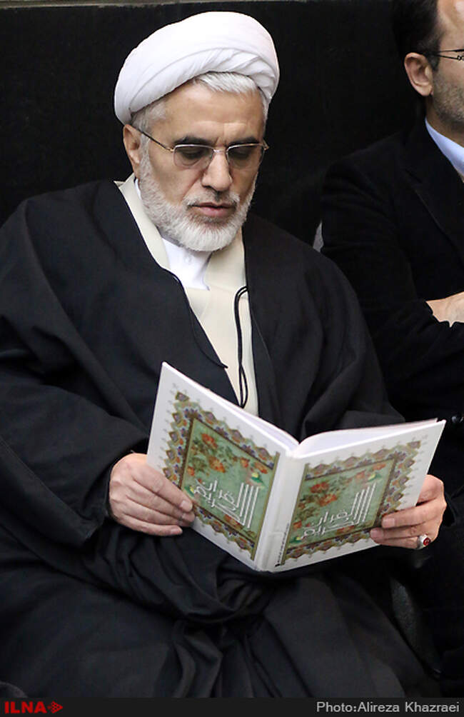مراسم ختم دایی سید محمد خاتمی