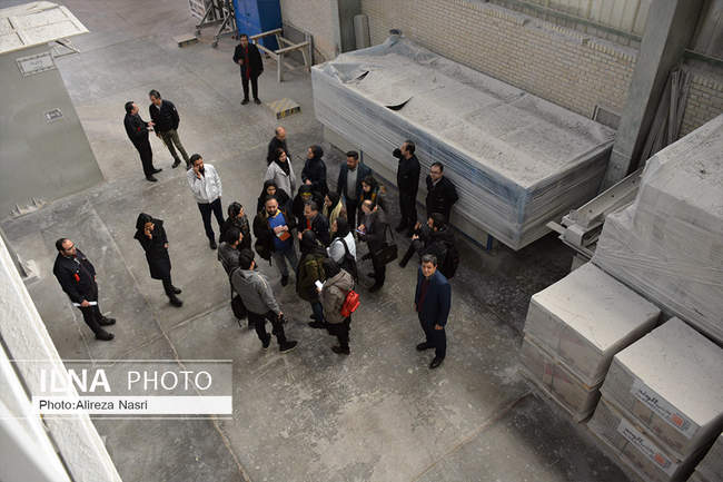 نشست خبری اصحاب رسانه با مدیرعامل کاشی الوند از شرکت‌های تابعه شستا 