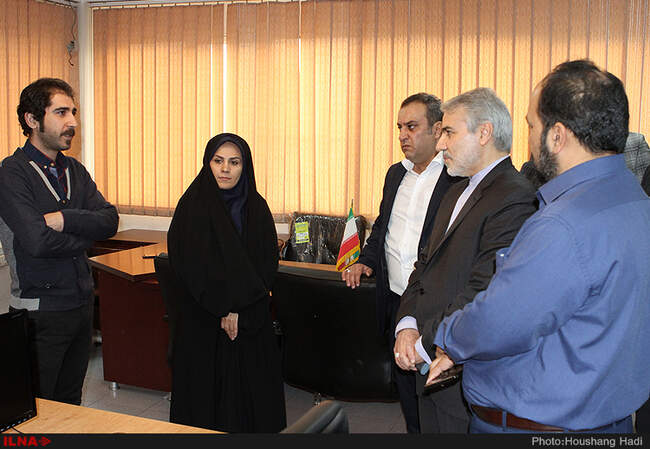 حضور محمدباقر نوبخت سخنگوی دولت در خبرگزاری کارایران( ایلنا) 