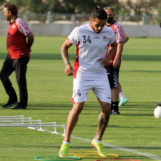 تمرینات تراکتور زیر نظر فیروز کریمی (تصاویر)