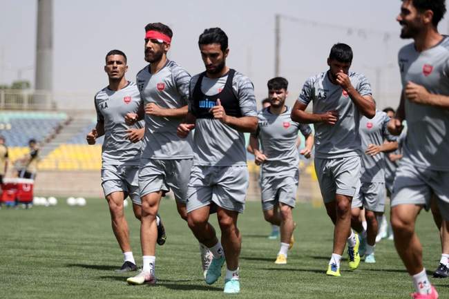 گزارش تصویری تیم فوتبال پرسپولیس