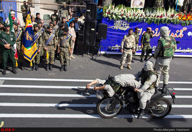 مراسم رژه نیروهای مسلح-البرز