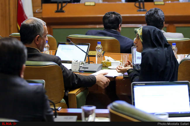 جلسه بررسی استعفای مجدد نجفی در شورای شهر