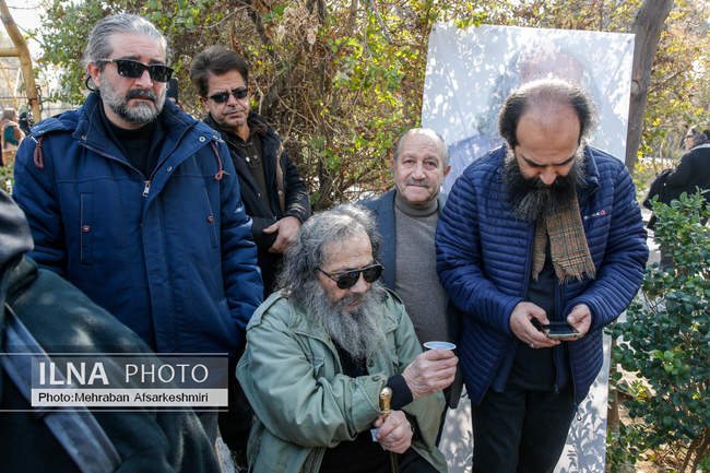 مراسم تشییع پیکر «سعید پیردوست»