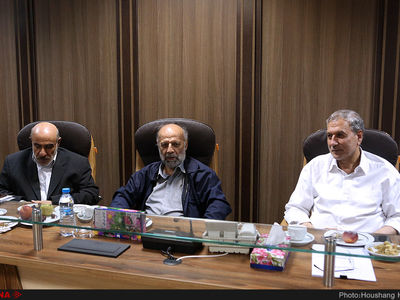 دیدار علیرضا محجوب دبیرکل خانه کارگر با وزرای دولت دوازدهم