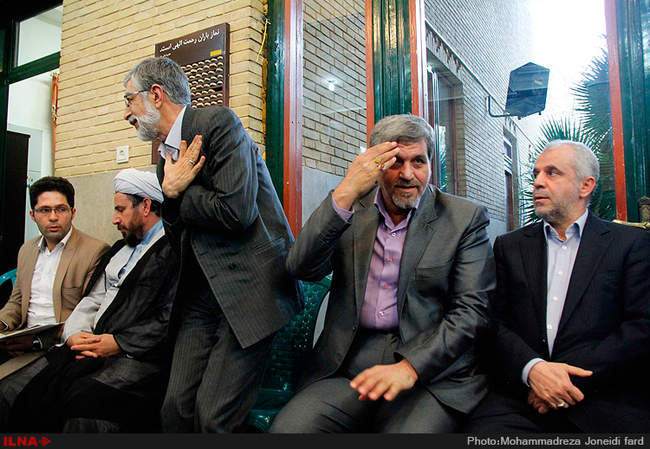 مراسم ترحیم غضنفر رکن آبادی سفیر سابق ایران در لبنان