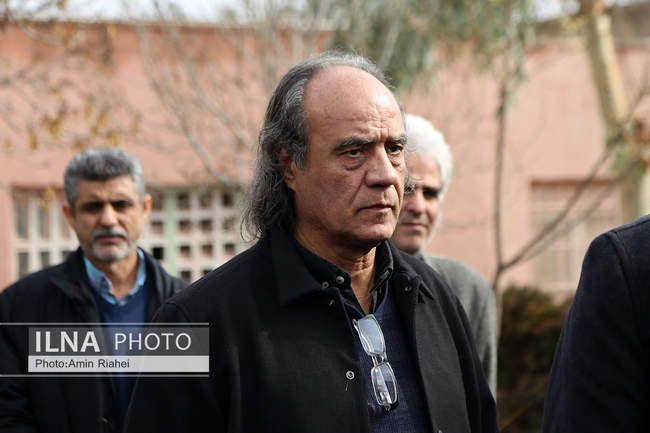 مراسم تشییع پیکر نظام الدین کیایی صدابردار پیشکسوت سینما