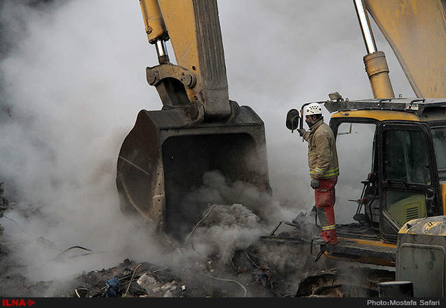 هفتمین روز حادثه پلاسکو/3
 