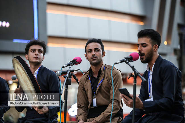 اجرا های گروه های شرکت کننده دهمین جشنواره بین المللی دف نوای رحمت در