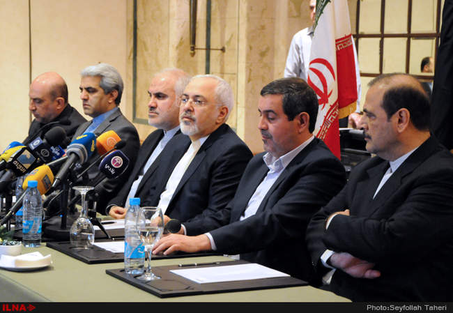 دیدارهای محمدجواد ظریف وزیر امور خارجه کشورمان در لبنان