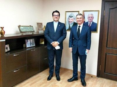 سفیران ایران و فلسطین در آذربایجان دیدار و گفت‌وگو کردند