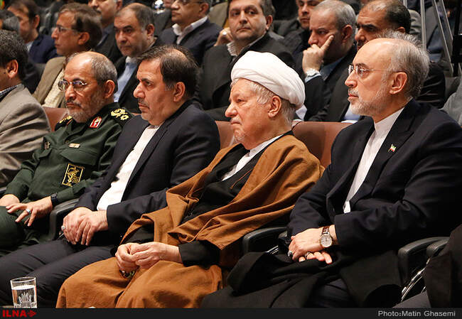  مراسم گرامیداشت دهه فجر و سالروز ورود امام با حضور آیت الله هاشمی رفسنجانی