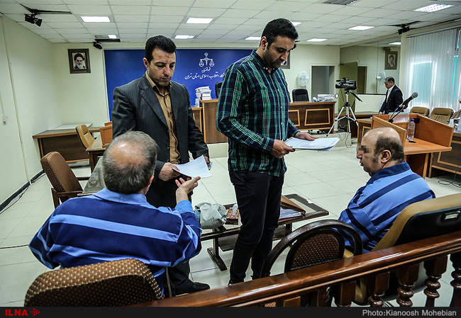تصاویر پنجمین جلسه رسیدگی به اتهامات شرکای بابک زنجانی در پرونده فسا