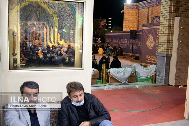 مراسم احیای شب نوزدهم در مسجد جامع خرمشهر تهران