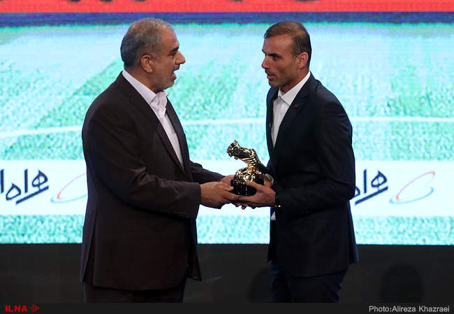 مراسم برترین های فوتبال ایران