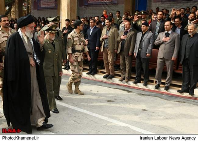 حضور فرمانده کل قوا در دانشگاه افسری امام علی(ع)