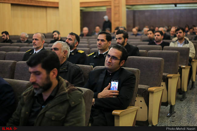 مراسم چهلم شهدای کشتی سانچی