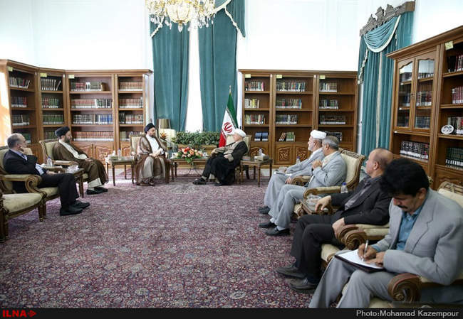 دیدار رئیس مجلس اعلای عراق با آیت الله هاشمی رفسنجانی